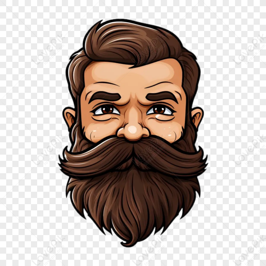 Barba Zio barbanera barba moda PSD Immagine Gratis Grafica