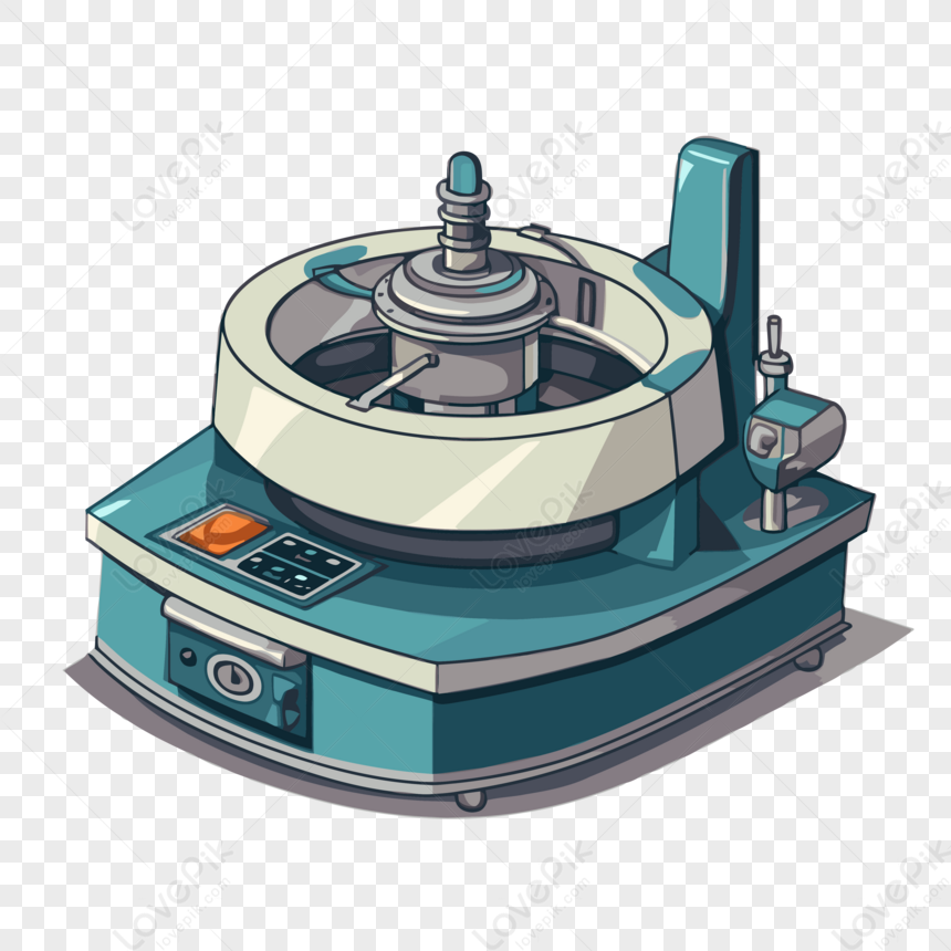 Centrifuge Clipart Medical Laboratory Equipment In Cartoon Art Vector ...