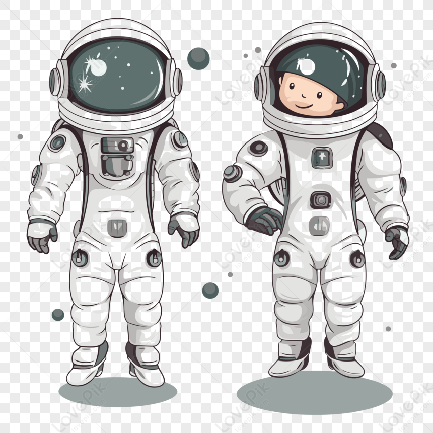 Clipart Astronauta Due Astronauti Con Tute Da Astronauta Fumetto  Illustrazione Vettoriale,clipart Dei Cartoni Animati,cartone Animato EPS  Immagine Gratis, Grafica download su Lovepik