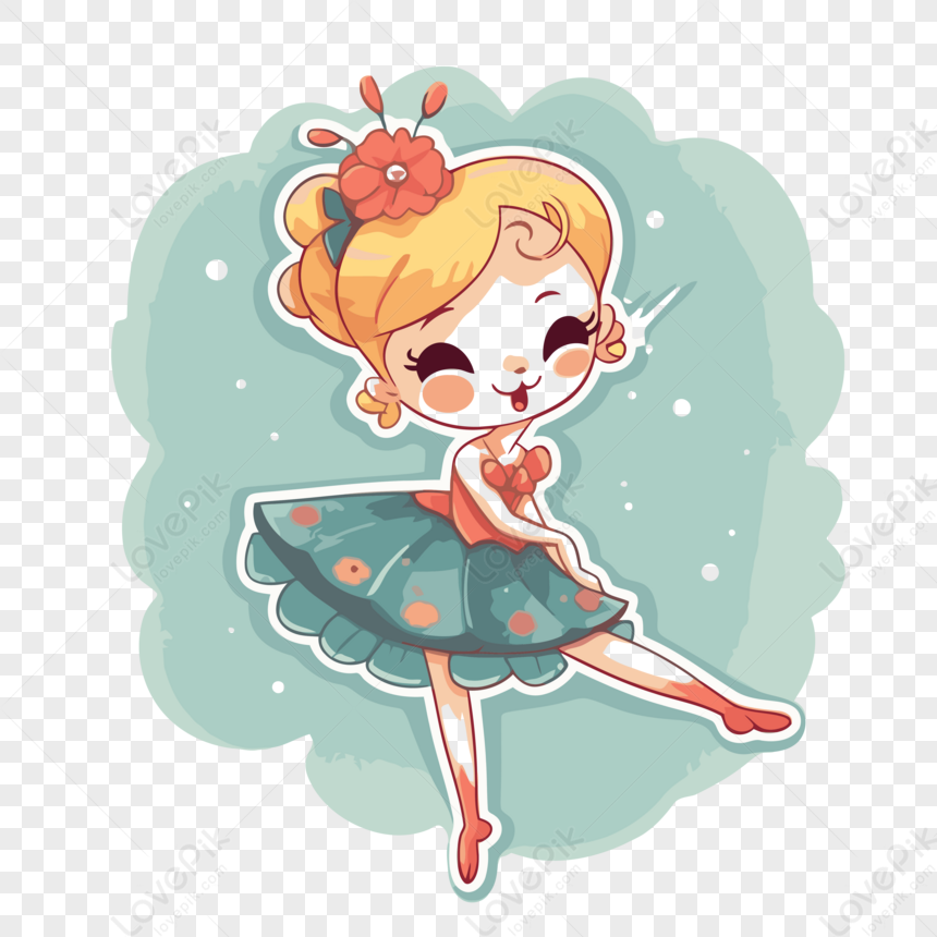 Bailarina De Desenho Animado Vetor,bailarina PNG Imagens Gratuitas Para  Download - Lovepik