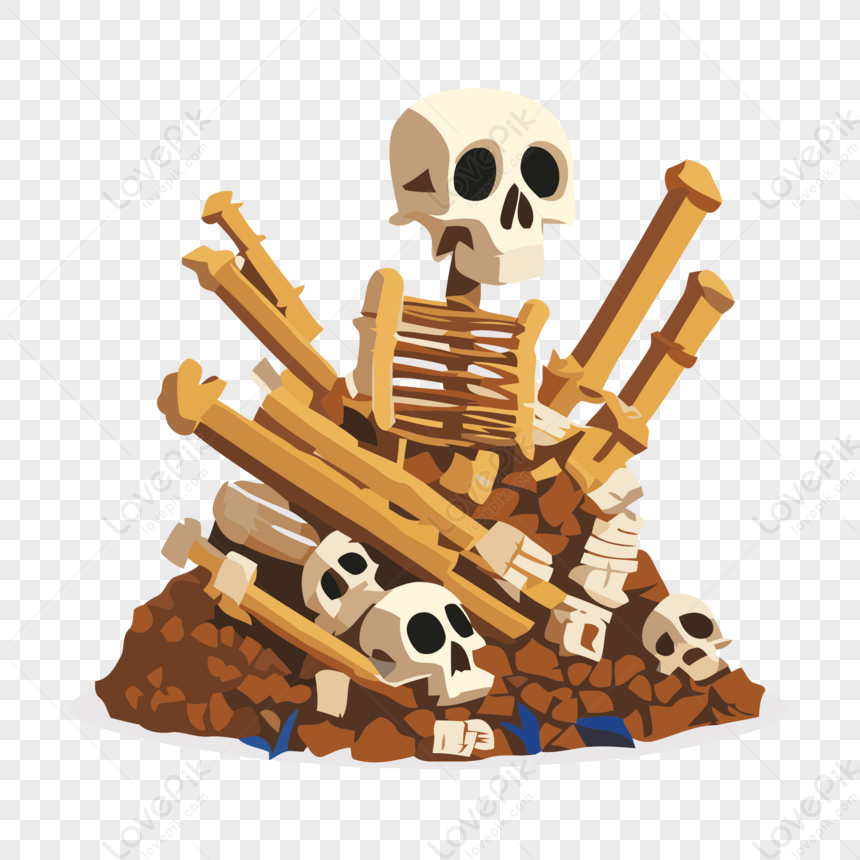 Pile Of Bones,sticker,piles,cartoon PNG Image Free Download And Clipart ...