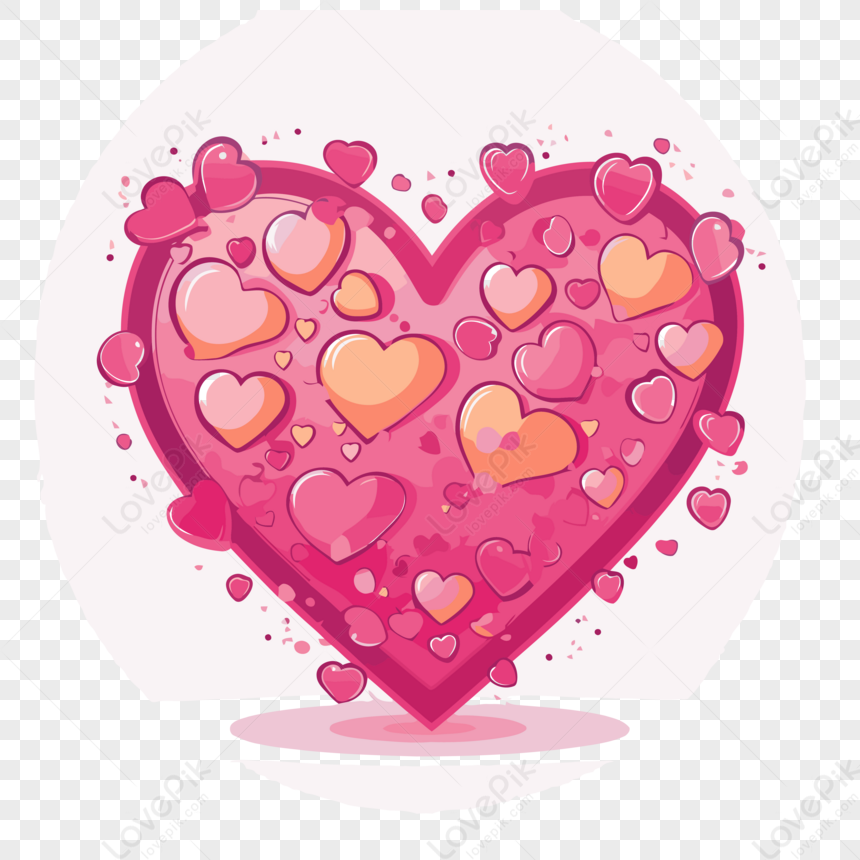 Colección De Pegatinas De Corazones PNG ,dibujos Corazón, Vector, Pegatina  PNG y PSD para Descargar Gratis