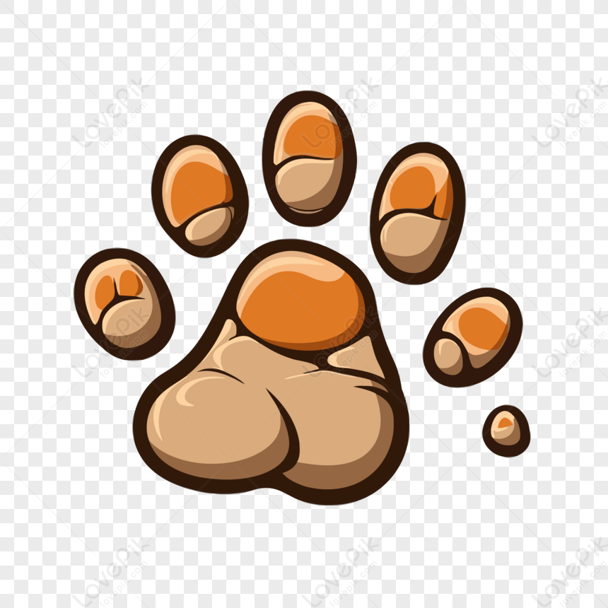 Pet Paw PNG Transparent Images Free Download, Vector Files