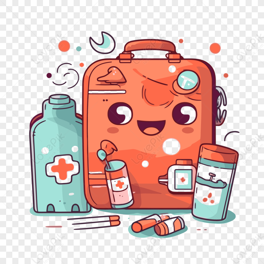 Kit Pronto Soccorso Vettoriali, Illustrazioni e Clipart