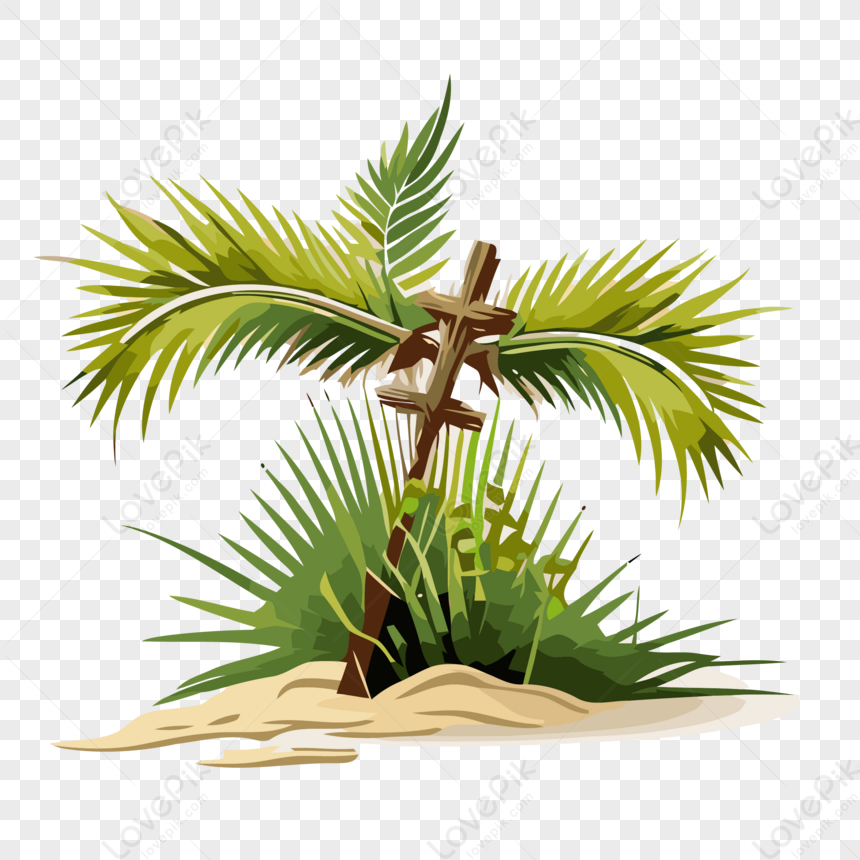 clipart palm sunday