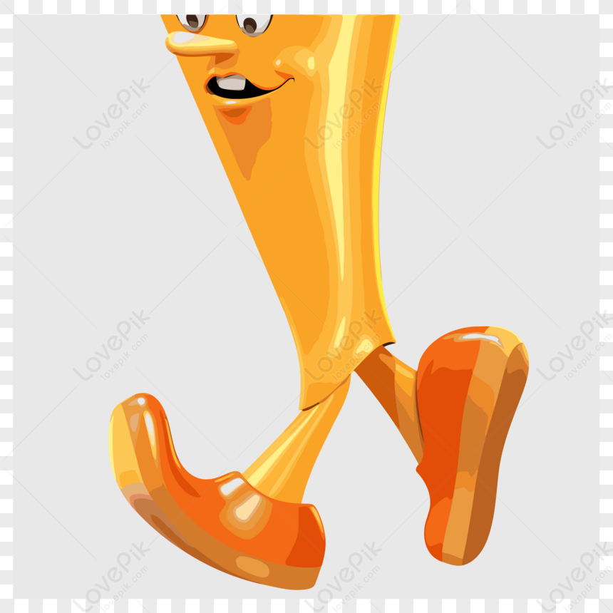 Cartoon Leg Vector,cartoon Legs,sticker,legs PNG Transparent Image And ...