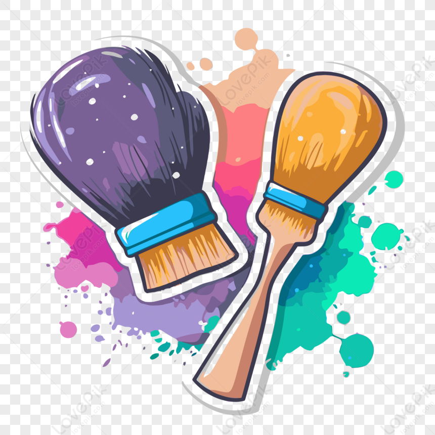 Paint Brush Vector Art & Graphics