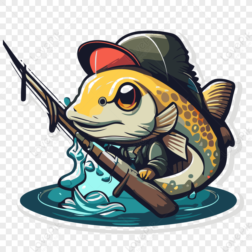 canne à pêche clipart