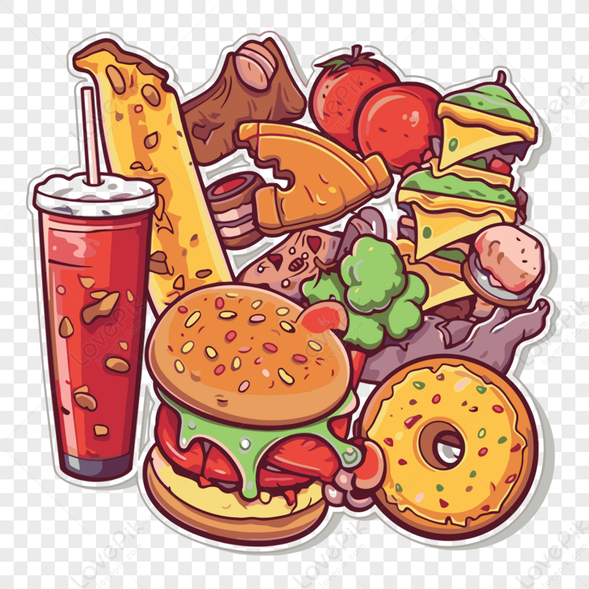 Drawing Overeating And Eating Food Fat Boy Illustration PNG Images | PSD  Free Download - Pikbest