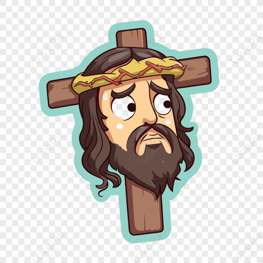 Jésus sur la croix clipart