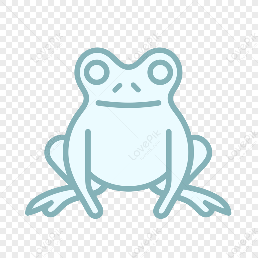 contour simple de grenouille